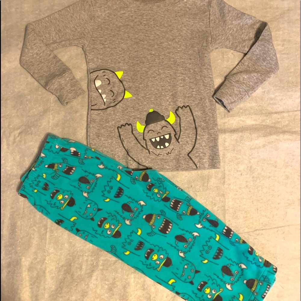 💎Very cute Monster PJ set by Carter💕